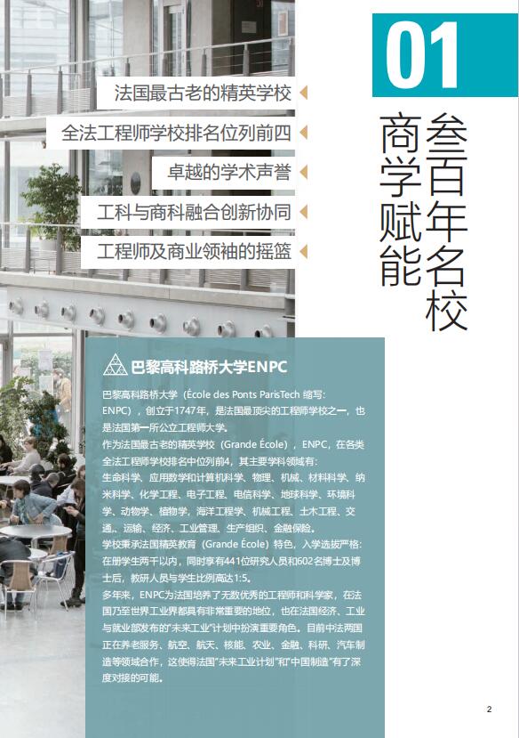 法國巴黎高科路橋大學-醫(yī)療科創(chuàng)管理博士DBA